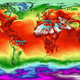 Temperaturas máximas del planeta a 29 de junio de 2021.